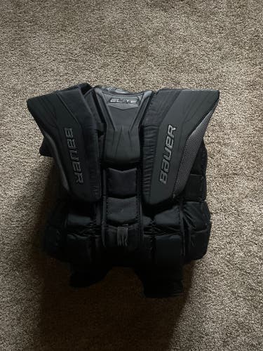 Used Large Bauer Elite Goalie Chest Protector