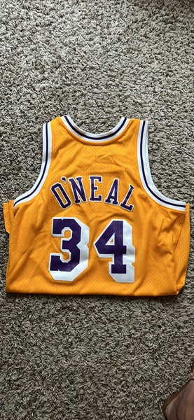 E. Baylor LA Lakers Mitchell & Ness Hardwood Classics Nba 75th Anniversary  Diamond Swingman Jersey