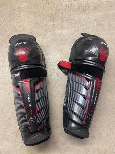 Used CCM QuickLite Shin Pads
