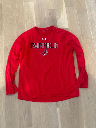 Red Used Men's Under Armour Shirt