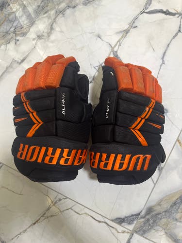 ORANGE/BLACK Warrior Gloves