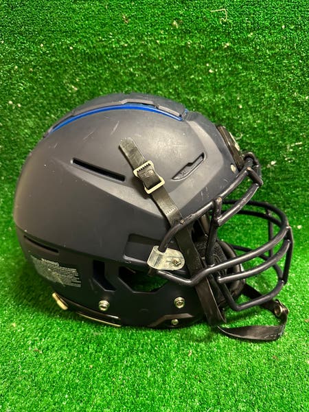 football f7 helmet Schutt F7 Football Helmet With EGOP Facemask-Old Gold