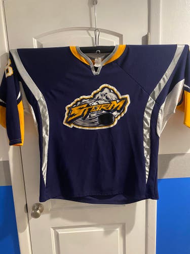 2 Queen City Storm Jerseys