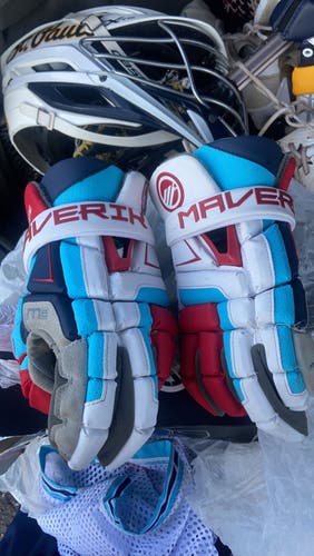 New Player's Maverik Large m6 Lacrosse Gloves