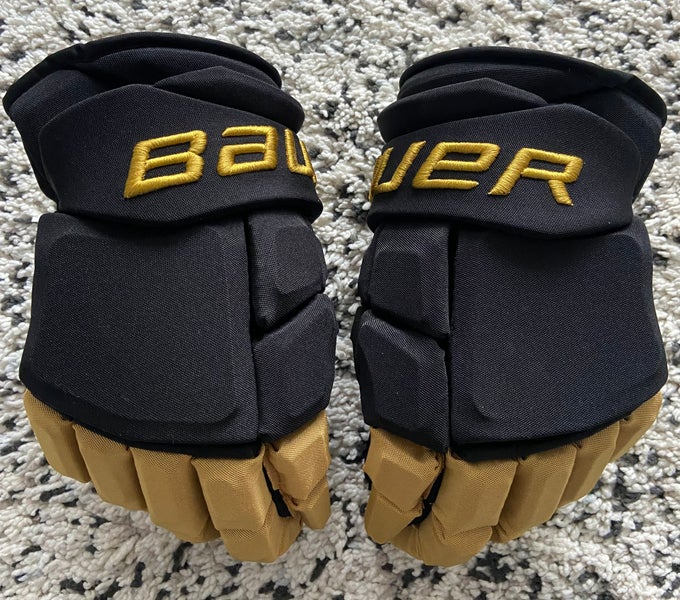 Vegas Golden Knights Jack Eichel Bauer 14" Supreme Ultrasonic Gloves