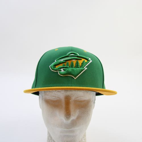Ryan Reaves 75 TEAM PLAYER ISSUE Minnesota Wild Fanatics Authentic Pro Hat Game Used RR 2.0