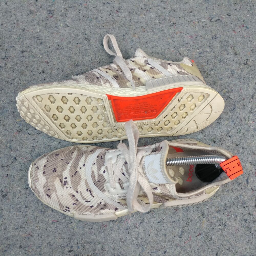 Nmd Shoes Nmd R1 Womens Chalk White Camo Nmd_R1 Shoes, White