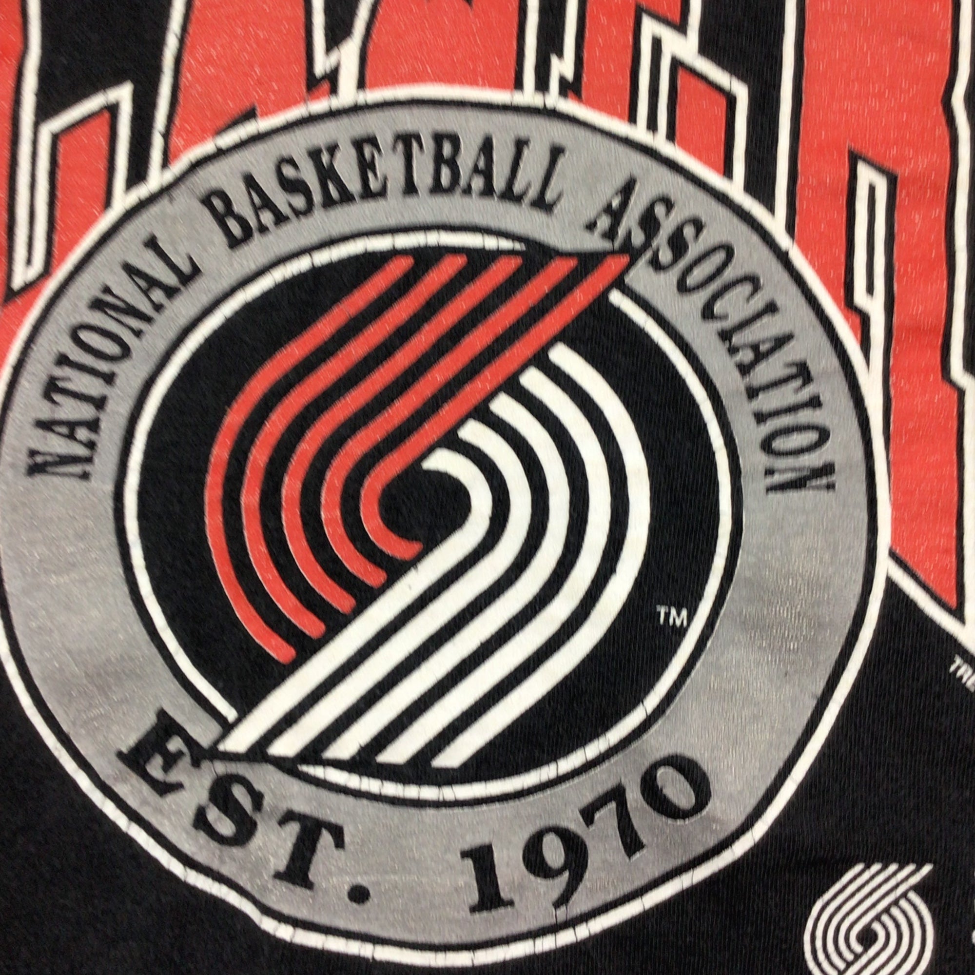 90s Vintage Simson Portland Trail Blazers The 1990 NBA Finals T-Shirt