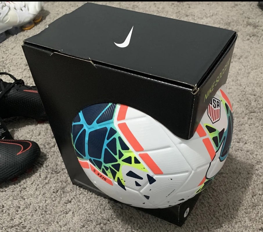 Nike $160 OMB Merlin Official USA Soccer Ball ACC CK4661-100 Size 5