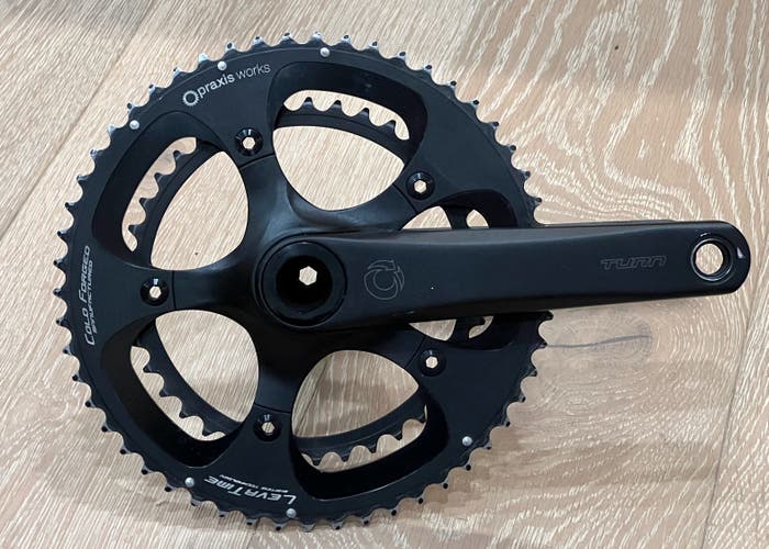 4iii Praxis Works Zayante M30 Power Meter Crankset 172.5 53/39 Cold Forged