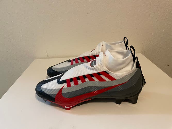 DS Nike Vapor Edge 360 Pro TB Black Red Ghost Football Cleats DV0778-002 11.5