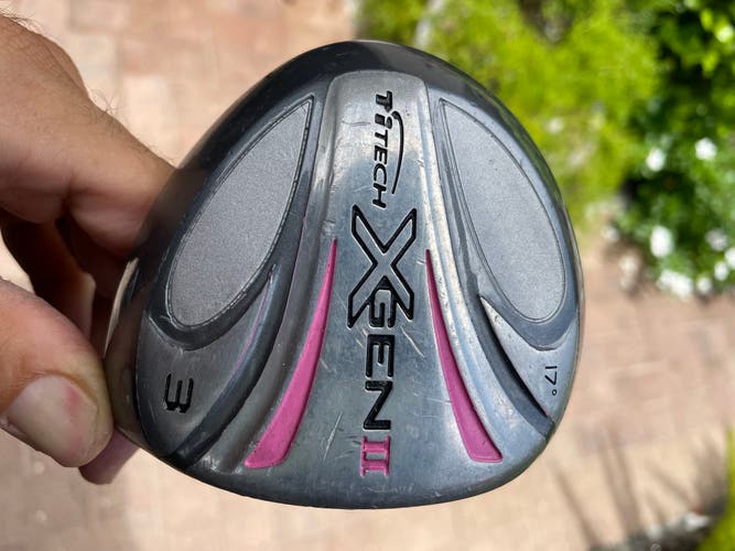ladies golf club x tech wood 3 in right hand  Graphite