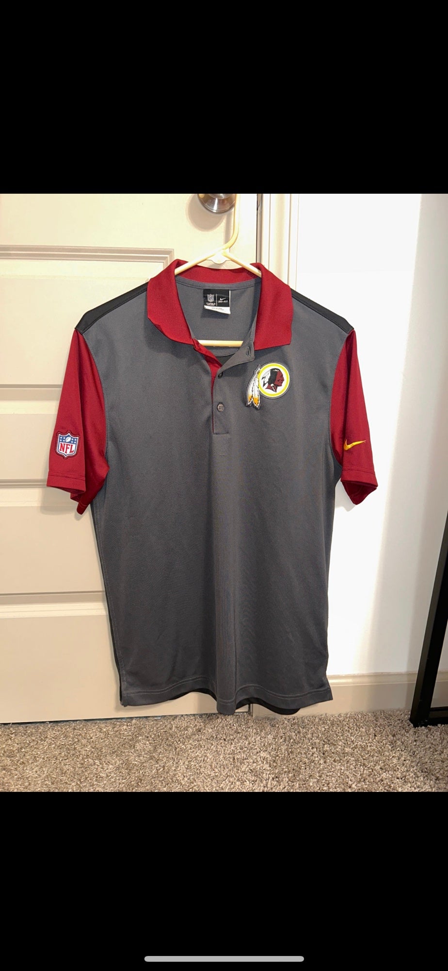 Washington Commanders Nike Dri-Fit Polo