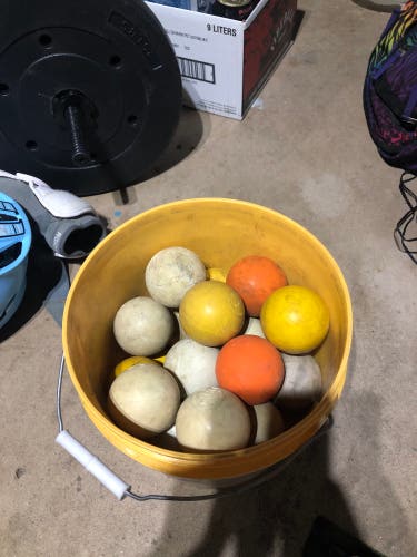 Used  24 Pack (2 Dozen) Lacrosse Ball