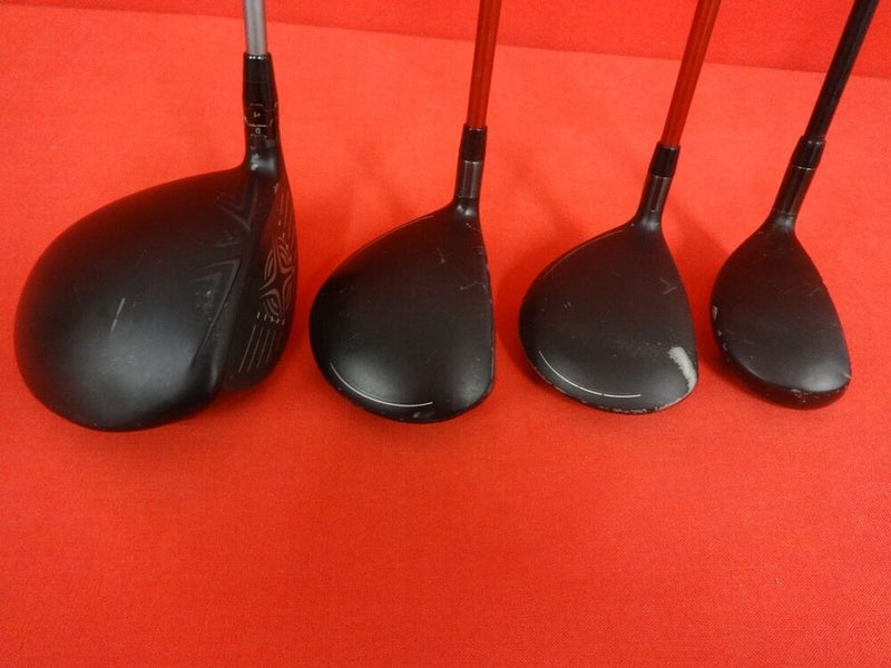 CALLAWAY XR16 9° Driver 3 5 Wood 4 Hybrid Set RH Senior Flex