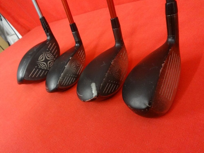 CALLAWAY XR16 9° Driver 3 5 Wood 4 Hybrid Set RH Senior Flex