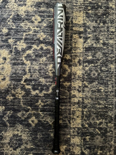Used 2020 Demarini Bbcor Half + Half Hybrid (-3) 27 oz 30" Voodoo Balanced Bat