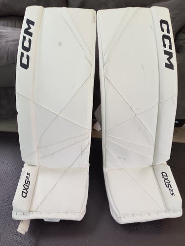 Used 30" CCM Axis 2.5 Goalie Leg Pads