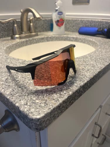 100% Black Sunglasses