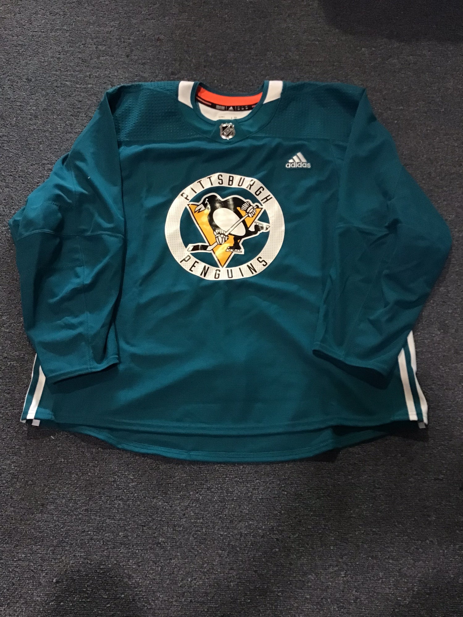 Pittsburgh Penguins Adidas Practice Jersey