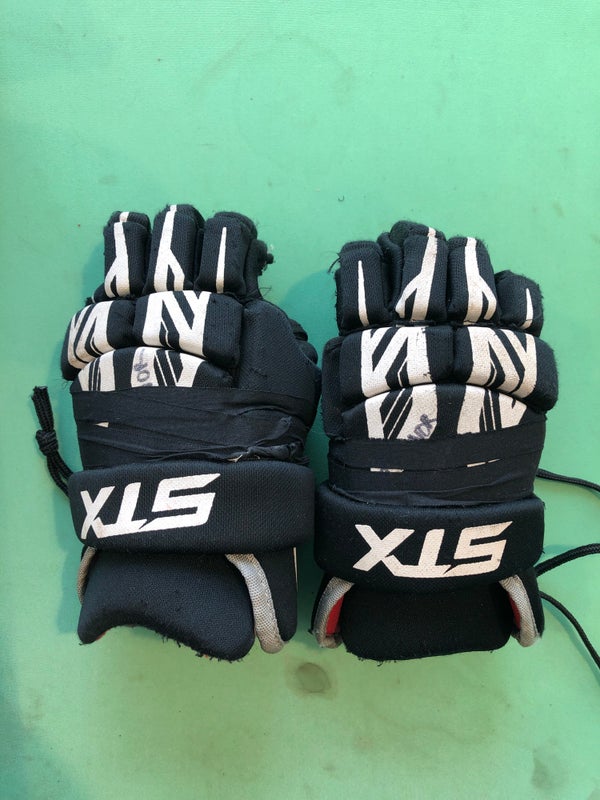 Used STX Stinger Lacrosse Gloves 10"