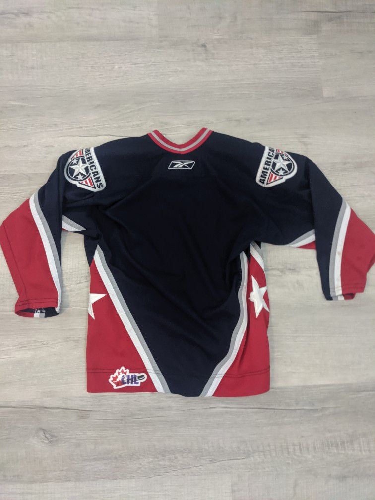 Tri-City Americans CHL WHL Vintage Pro Reebok Size Small Hockey