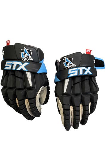 Hopkins Lacrosse Game Worn Used Player's STX Surgeon Lacrosse Gloves Large