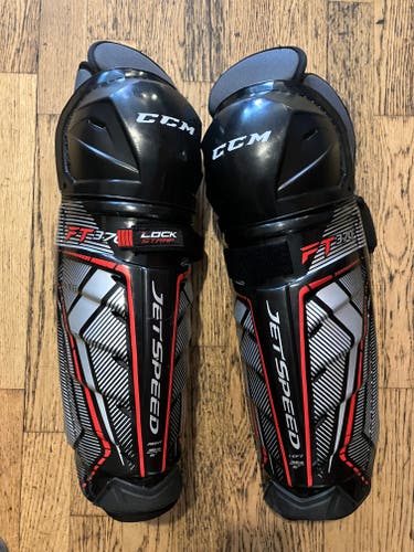 CCM JetSpeed FT370 Shin Pads, Used 6 times or less(LIKE NEW)