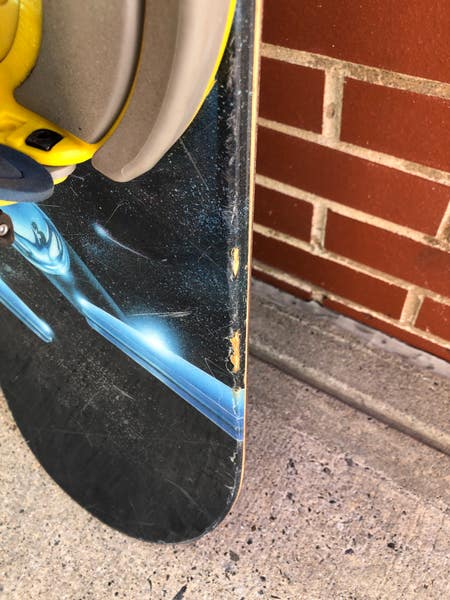 Used Burton Motion (151 cm) Snowboard with Burton Custom Bindings