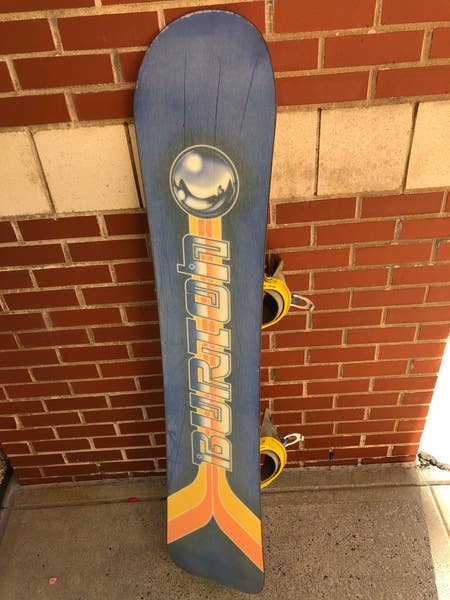 Used Burton Motion (151 cm) Snowboard with Burton Custom Bindings