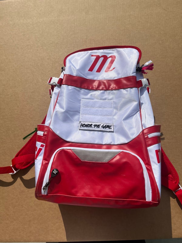 White Used Youth Adult Unisex Marucci Backpacks & Bags Bag Type