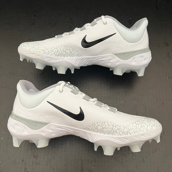 Nike Alpha Huarache Elite 4 Low MCS Baseball Molded Cleats FD6255-100 Size  11.5