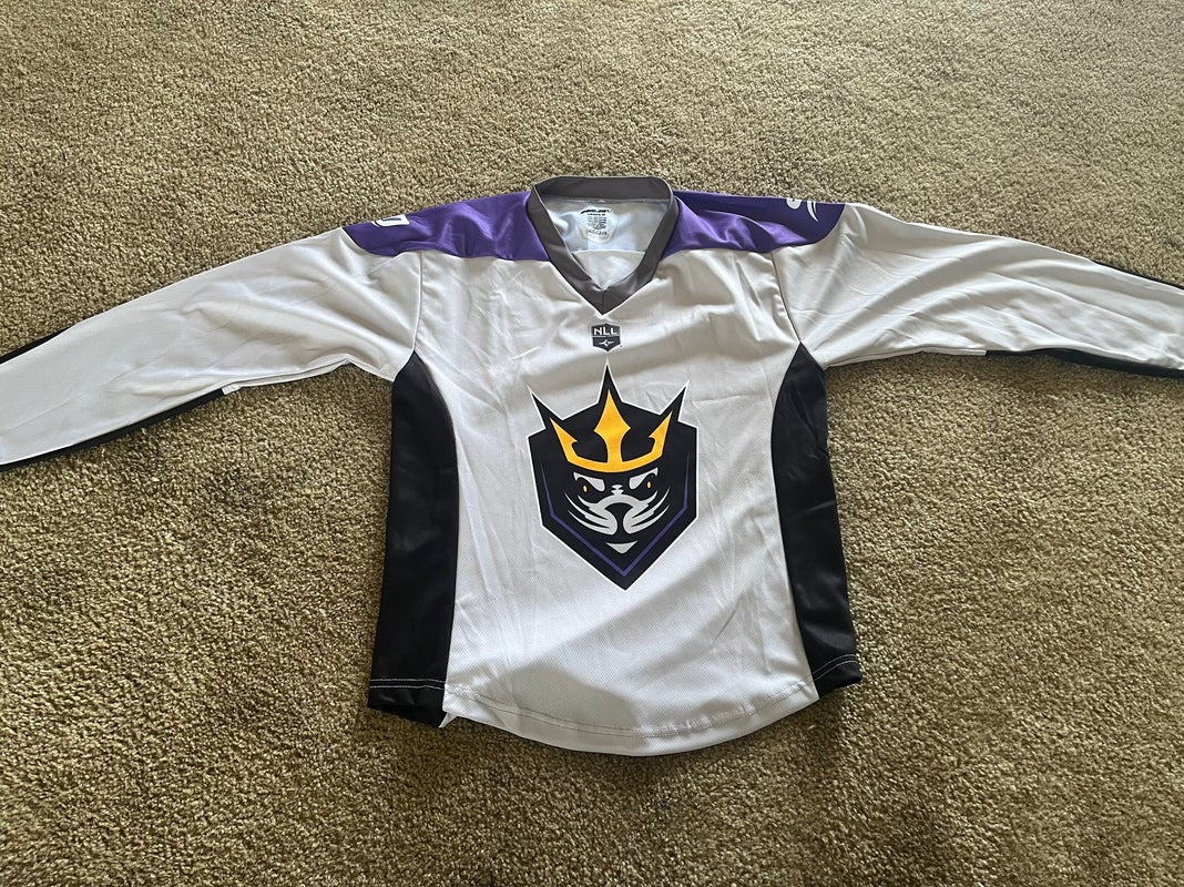 PLL CHAMPIONS WATERDOGS GAME USED JERSEY #18 Withers