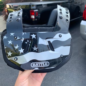 Youth American flag Battle back plate