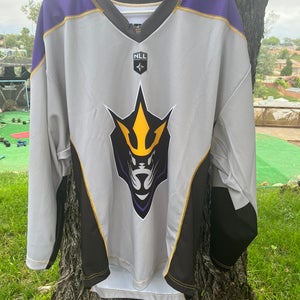 Size 52 (Large) San Diego Seals Box lacrosse jersey Grey Away | SidelineSwap