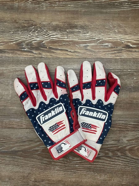 Used USA XL Franklin CFX PRO Batting Gloves