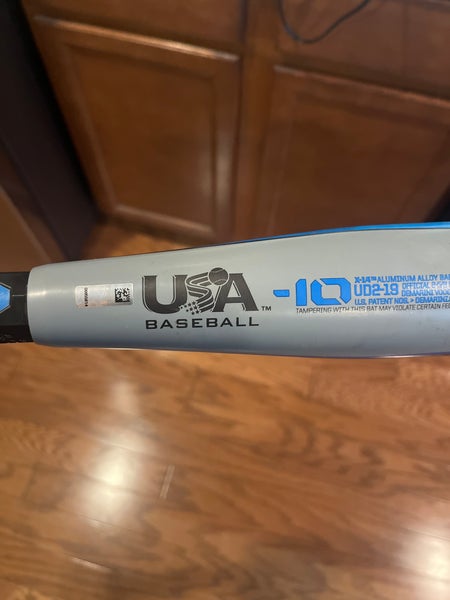 Used Kid Pitch (9YO-13YO) 2019 DeMarini Alloy Voodoo Bat (-10) 19 oz 29"