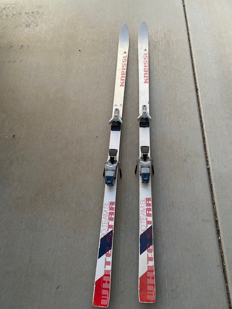 Unisex All Mountain Skis With Bindings