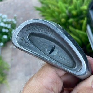 Ping Eye iron 7 in right hand , steel shaft