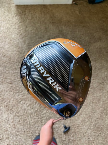 Used Men's Callaway Right Handed Mavrik Driver Stiff Flex 9 Loft