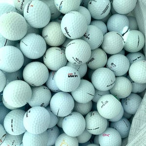 100 Random  Bulk Used Golf Balls Assorted Value Mix Mixed Grades