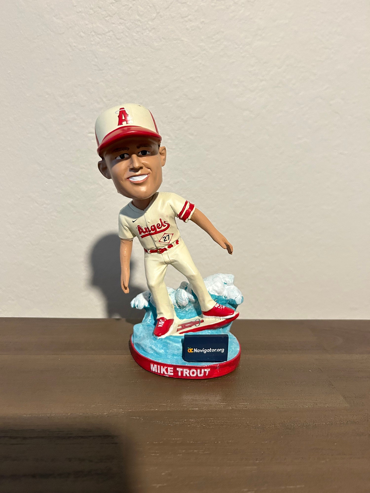Mike Trout City Connect Bobblehead