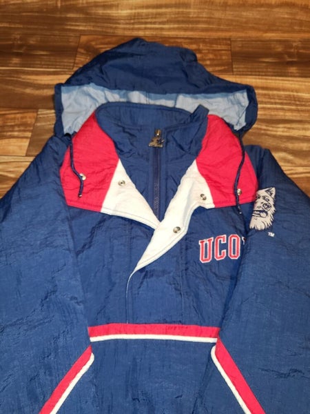 Vintage w/ TAGS Atlanta Braves Puffer Jacket Starter XL Quilt lined rare  Hoodie