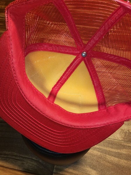 Hatshopping 70s Rapper Mesh Cap Col. Red, Size One Size