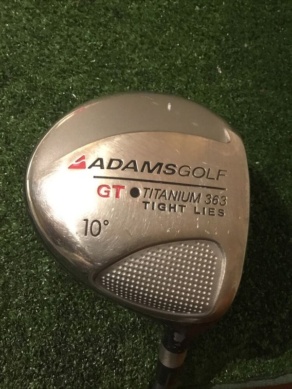 Adams Tight Lies GT Titanium 363 10* Driver Ultralite Graphite SuperShaft