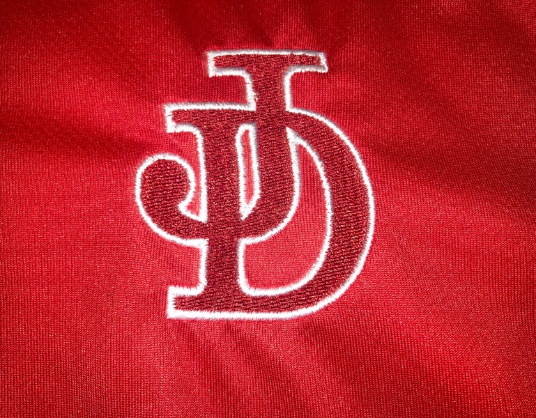 Large) New Nike Jamesville-Dewitt Red Rams Dri-FIT Shirt