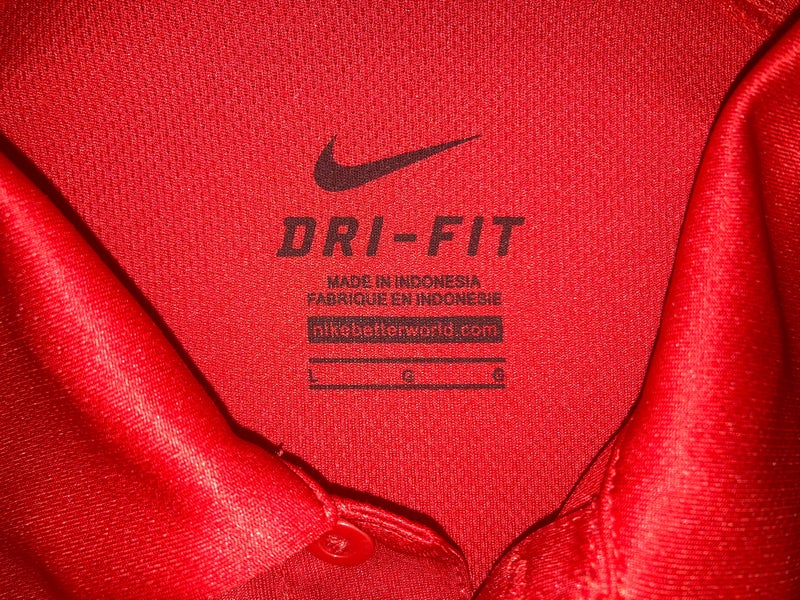 Large) New Nike Jamesville-Dewitt Red Rams Dri-FIT Shirt