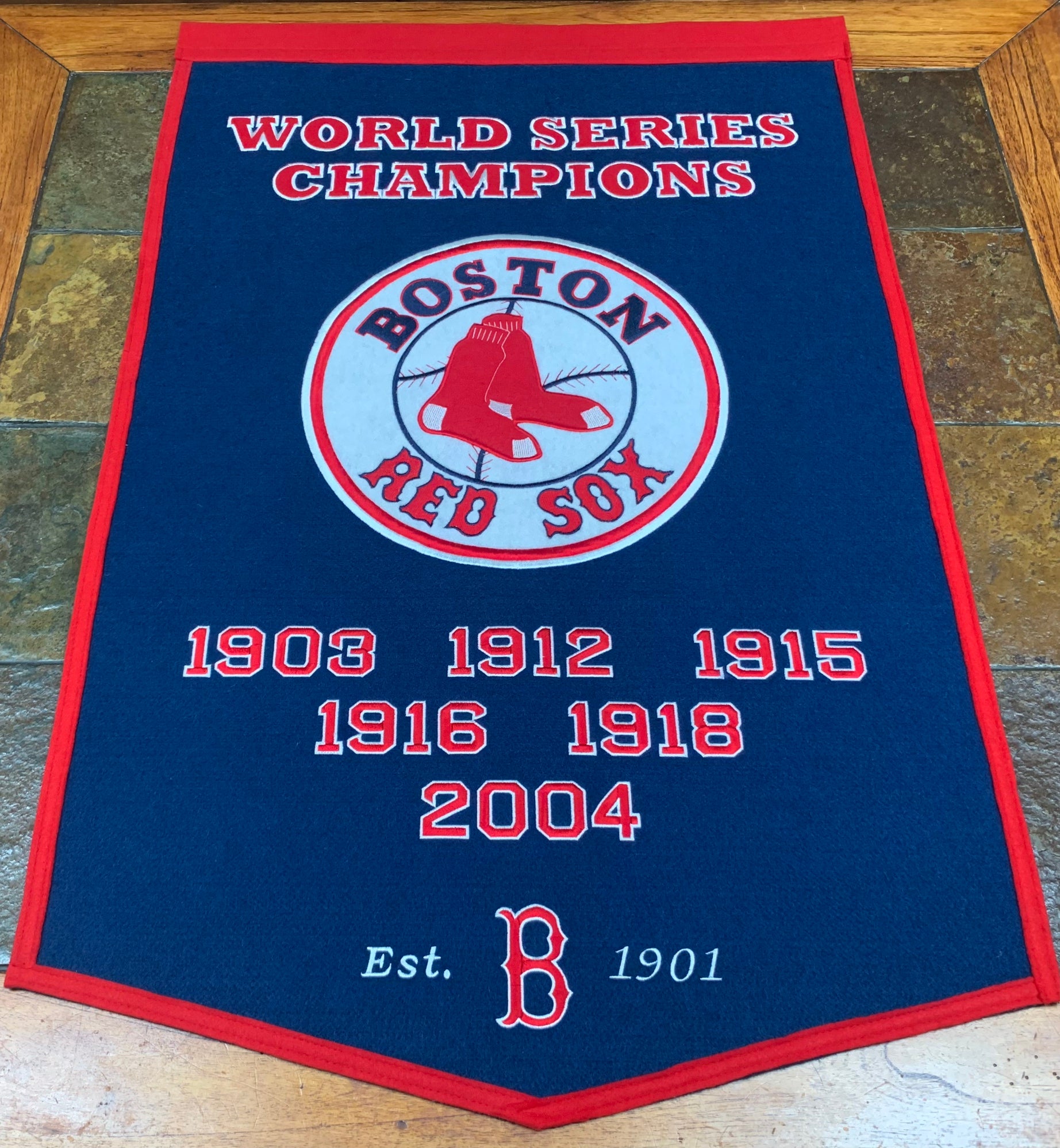 Boston Red Sox Flag 3x5 World Series Championship Sports Banner FREE  Shipping