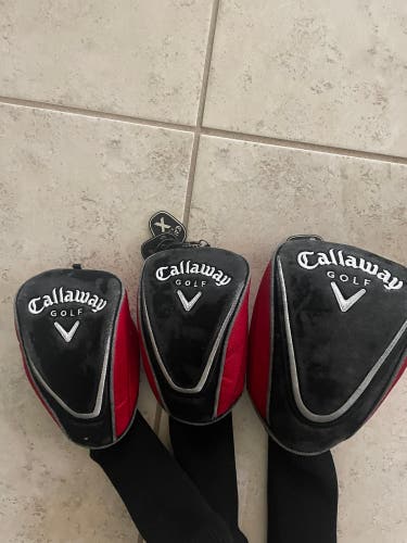 Callaway golf club head covers 3 pc set