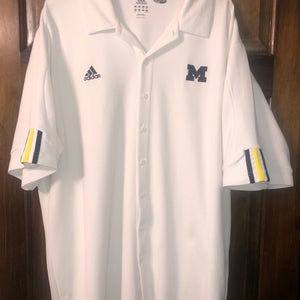 TEAM ISSUED ADIDAS  MICHIGAN  CLIMACOOL SHIRT